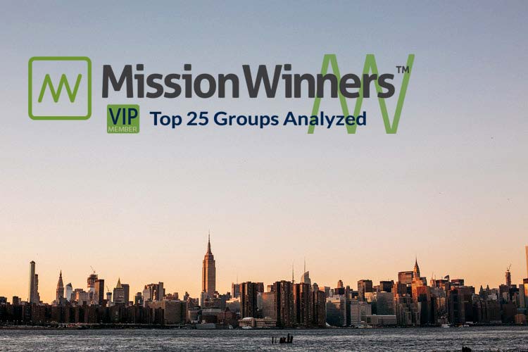 Top 25 Groups and Leading Stocks June 10 2018 - Mission Winners