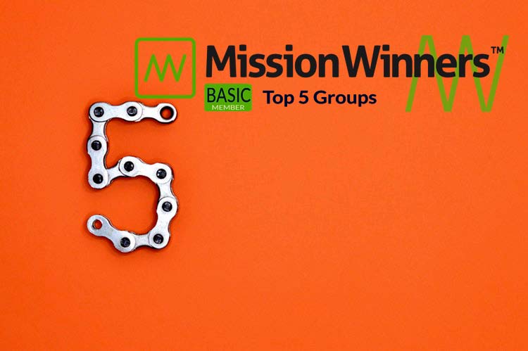 Top 5 Groups - June 24 2018 - BASIC Members - Mission Winners