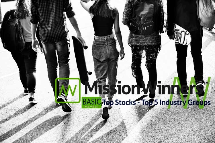 Top Stocks in the 5 Top Industry Groups Oct 7 2018 Mission Winners