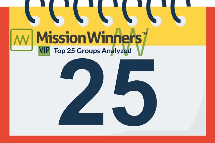 Top 5 Groups for BASIC Members - Mission Winners