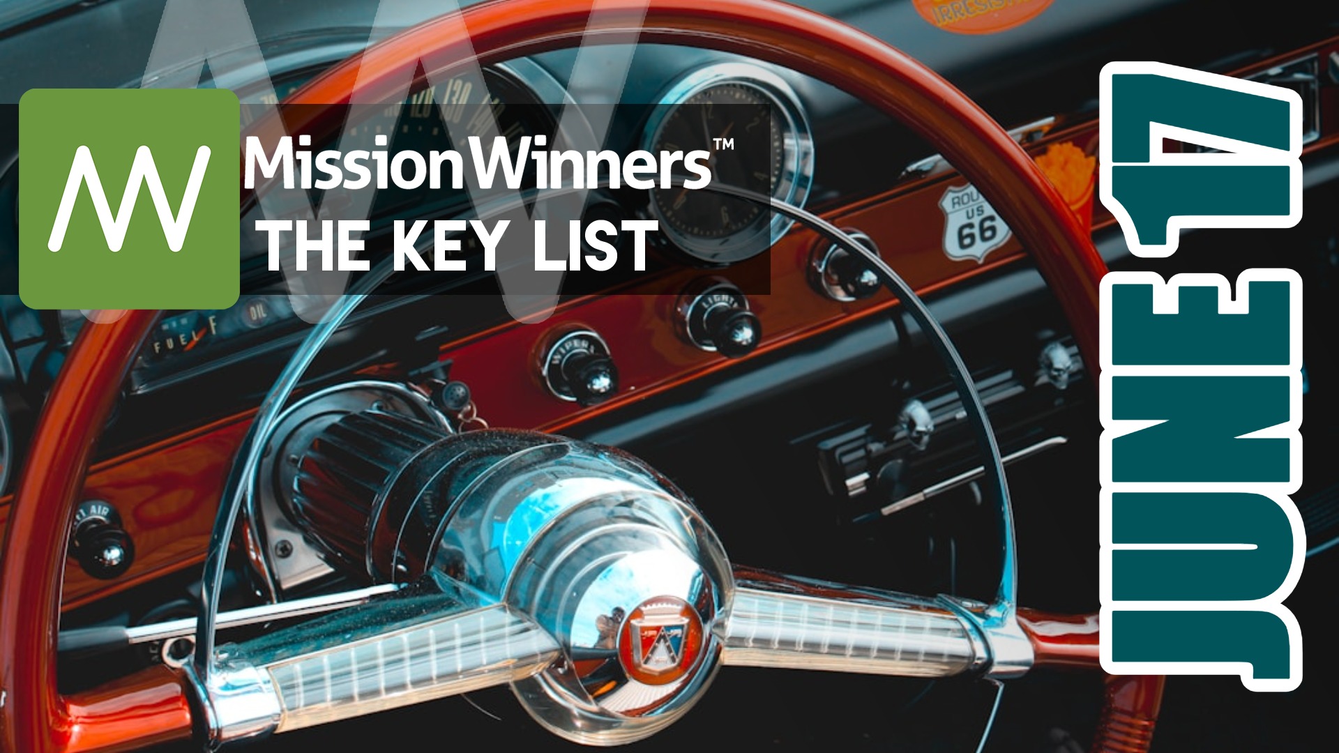 Key List™ Tuesday Jun 17 2025 - Mission Winners
