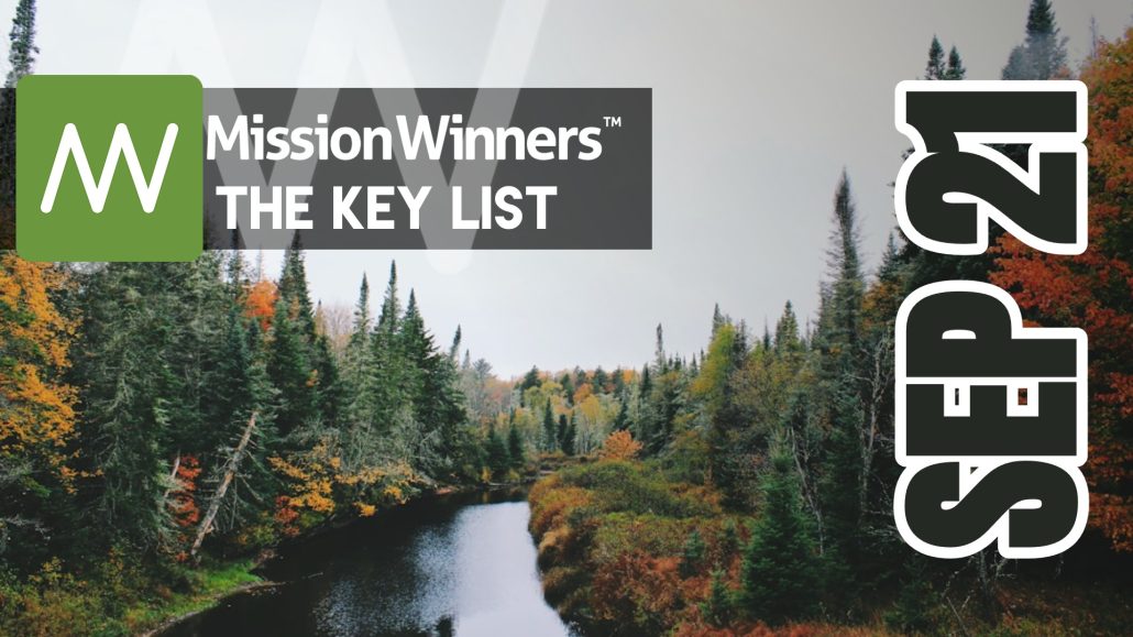 Key List™ Monday Sep 21 2026